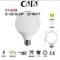 Cata 20 W/3000K E27 2100Lm Led G-125 Glop Led Ampul - Thumbnail