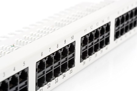 DİGİTUS 19 INCH 50 PORT CAT-3 ISDN PATCH PANEL ZIRHSIZ DN-91350-1 - Thumbnail