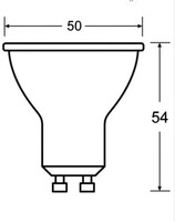 Osram 4,5W=50 W /3000K Led Value Gu10 350Lm Led Ampul - Thumbnail