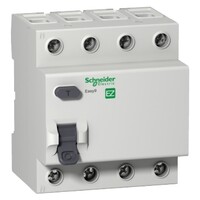 Schneider Electric Easy9 Kaçak Akım Rölesi - 4 Kutup 25A 300mA AC Tipi 400V - Thumbnail