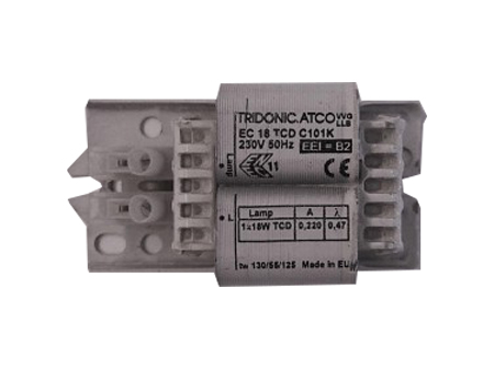 TRIDONIC BALAST 18 W MEKANİK EC 18 TCD C101K 230v 50 Hz - Thumbnail